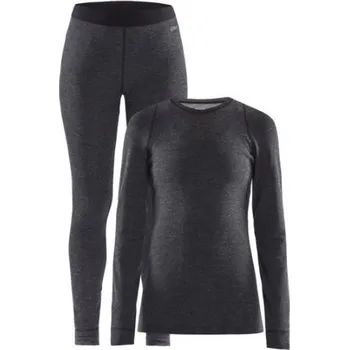 Triko + spodky CRAFT Merino 180 dámský černá Velikost: XL