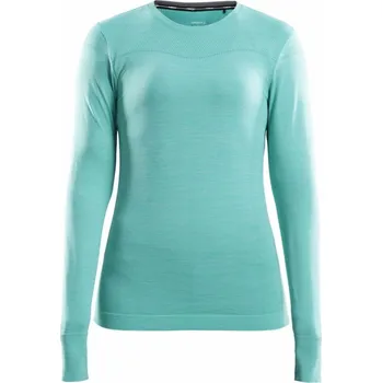 Dámské termoprádlo Triko s dlouhým rukávem CRAFT Fuseknit Comfort dámské světle zelená Velikost: M