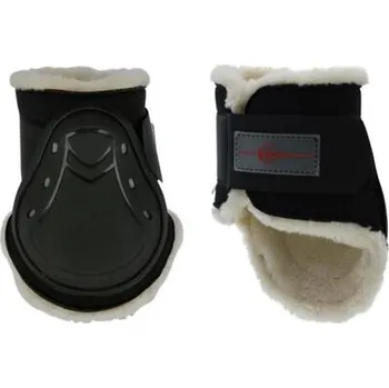 Koňské kamaše Strouhačky s beránkem TecAir Soft černá velikost COB