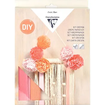 kreativní sada Kreativní sada krepových papírů a macramé