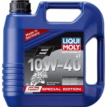 Motorový olej LIQUI MOLY 4T motocyklová olej SAE 10W-40 4000 ml Novinka