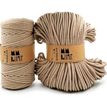Příze MMboutique bavlněná šňůra 6mm Sand Varianta návinu: Rolka