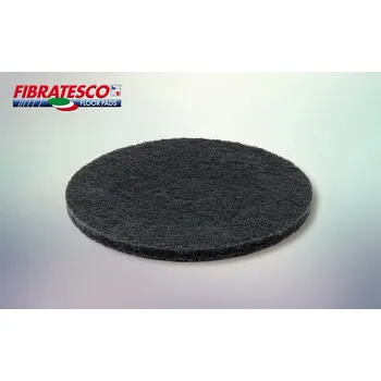Podlahový mycí stroj FIBRATESCO Super PAD černý Průměr: 280 mm (11")