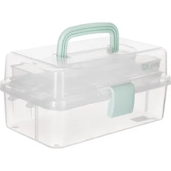 Organizér galanterie DP Craft Organizér rozkládací pro potřeby na tvoření rozměr 27 X 17,5 X 14 cm