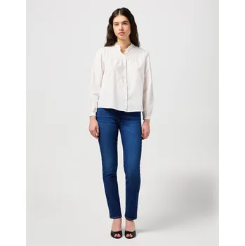 Dámské džíny Wrangler dámské džíny STRAIGHT 112351051 Modrá W33/L32