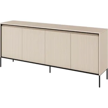 Komoda Dig-net nábytek Komoda SWING TR-04 s LED osvětlením | béžová