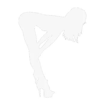 Polep vozidla Erotická žena 050 pravá (09 - bílá) SAMOLEPKA NA AUTO, NÁLEPKA, FÓLIE, POLEP, TUNING, VLASTNÍ TEXT, TISK, AUTOSAMOLEPKY.cz, POLEPY, OBRÁZEK, LOGO, 3D STICKERS