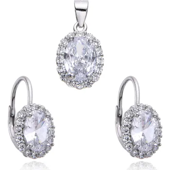 Souprava šperků NUBIS® Stříbrná souprava šperků - NB-9042