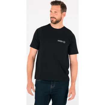 Pánské tričko Pánské tričko s krátkým rukávem Knox Strip RACE černé Velikost: XL