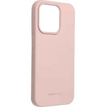 Kryt ROAR Space Case pro Apple iPhone 15 Pro - silikonový - růžový