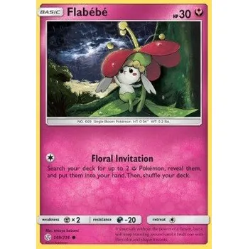Volný čas Pokémon CEC 149/236 Flabébé - Cosmic Eclipse Stav: Excellent, Verze: NORMAL