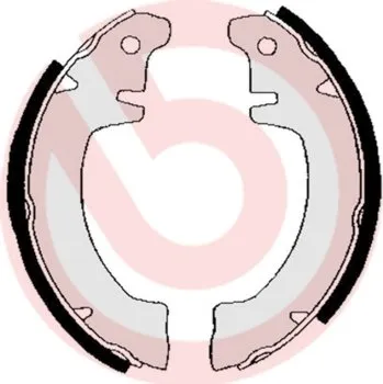 Brzdová čelist Sada brzdových čelistí, , BREMBO, S 68 506