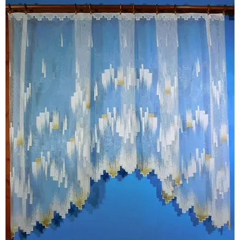 Záclona Hotová záclona BARBARA hnědá 160x320cm