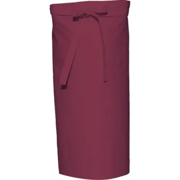 Pracovní zástěra Link Kitchen Wear Kuchařská zástěra X970 Bordeaux 100 x 70 cm