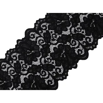 Krajka Elastická krajka / vsadka / běhoun šíře 15 cm