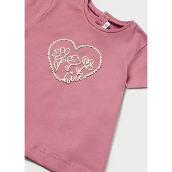 Kojenecké oblečení Dívčí triko Mayoral 105 růžové barva: růžová, Rozměr: 12 měsíců, 80 cm
