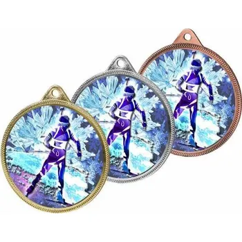 Poháry Bauer Kovová medaile MDLS001M10 | Biatlon
