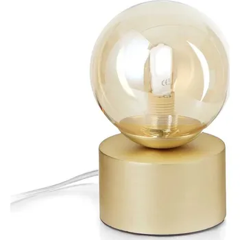 Lampička Ideal Lux Stolní lampa PERLAGE TL1 Barva: Jantar