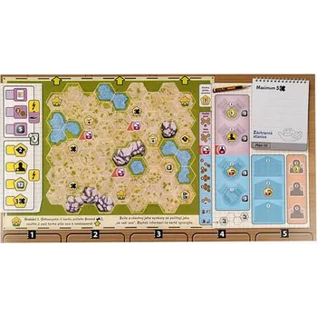 Společenská hra Promo Deska hráče Archa Nova