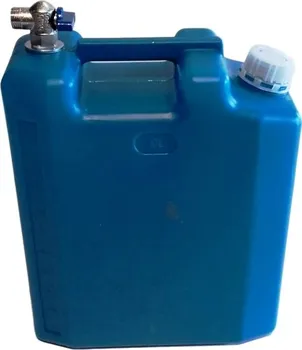 Kanystr GIZ-TRANS Plastový kanystr na vodu s kovovým kohoutkem modrý 10 l