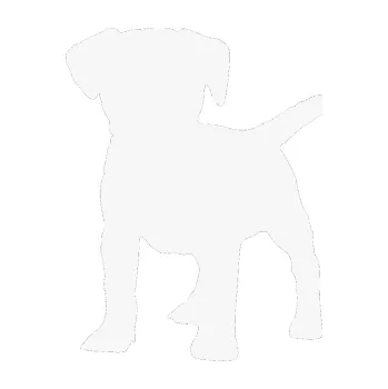 Polep vozidla SAMOLEPKA Pes 056 levá štěně (09 - bílá) NA AUTO, NÁLEPKA, FÓLIE, POLEP, TUNING, VLASTNÍ TEXT, TISK, AUTOSAMOLEPKY.cz, POLEPY, OBRÁZEK, LOGO, SAMOLEPKY