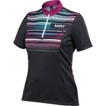 Dres na kolo KALAS Biker X8 dámský černá-pruhy Velikost: 3