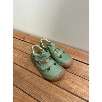 Chlapecké sandály Barefoot sandálky - BEP Medium Nappa Olive, KOEL4kids Velikost: 30