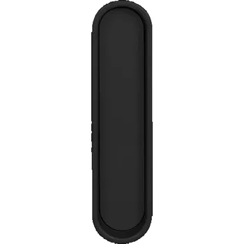 Nábytkové kování Mušle na posuvné dveře MP PR 2648Z (BS - černá matná), Bez otvoru, MP BS (černá mat)