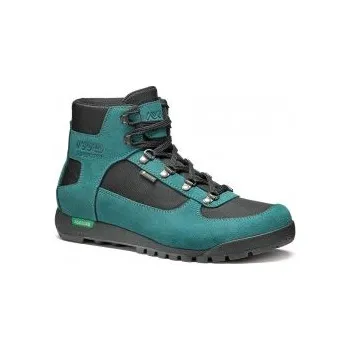 Pánská treková obuv ASOLO SUPERTREK GTX petroleum/black pánská UK 8,5 obuv + DÁREK DLE VÝBĚRU!