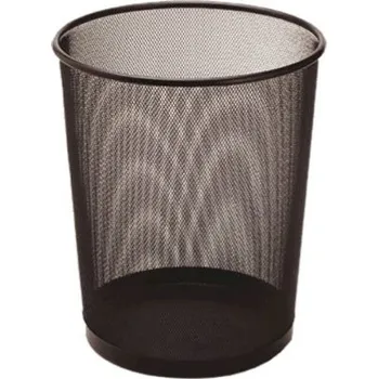 Drátěný stojánek na tužky černý, MAXI