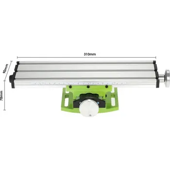 FRÉZOVACÍ STŮL CONCEPT 31090 - posuvný křížový stůl s T drážkou pro frézku, vrtačku, frézu