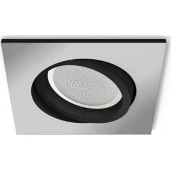 Philips HUE WA Milliskin podhledové LED svítidlo 1xGU10 5W 350lm 2200-6500K IP20 hranaté, hliník