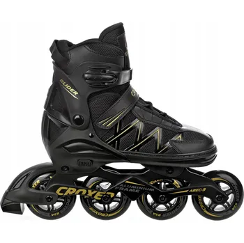 Inline brusle Croxer Glider Gold Abec9 Alu 90mm rostoucí Velikost bruslí: EU 42-45