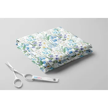 Softshell zimní, Modré kvítí