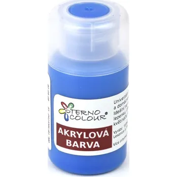 Speciální výtvarná barva Hobby lak Terno, č. 27, 20 g, modrý