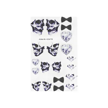 Vodolepky Lebky Skull Diamond 155 Německo