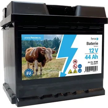 VNT Electronics Baterie pro elektrický ohradník 12 V 44 Ah