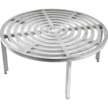 Příslušenství pro gril ARTISS grilovací mřížka potravinářská nerez s podstavcem