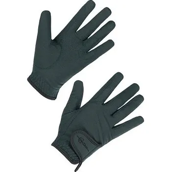 Jezdecké rukavice Covalliero A/W 2023, nefritově zelená velikost S