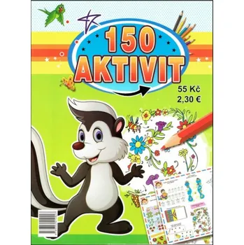 omalovánky 150 aktivit - zelená 18136