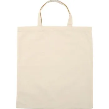 Nákupní taška Creative Bavlněná taška PŘÍRODNÍ 38x42 cm 5 ks v balení