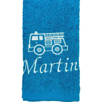 Ručník Domovi Ručník Hasiči 70x140cm černá