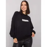 Relevance Dámská mikina bez kapuce Aboulker černá Univerzální