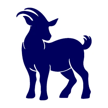 Samolepící dekorace SAMOLEPKA Koza 004 pravá (23 - tmavě modrá) NA AUTO, NÁLEPKA, FÓLIE, POLEP, TUNING, VLASTNÍ TEXT, TISK, AUTOSAMOLEPKY.cz, POLEPY, OBRÁZEK, LOGO, SAMOLEPKY