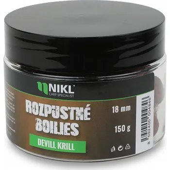 Boilies Nikl - Rozpustné boilies Devill Krill 24mm, 150g