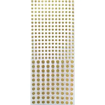Samolepicí tečky na scrapbooking, zlaté, ANT 8181042