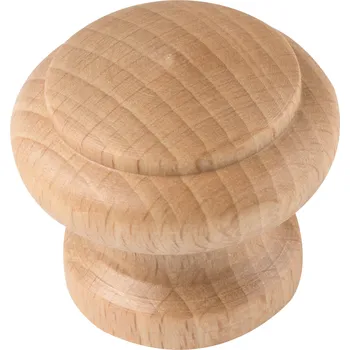 Nábytkové kování Walteco Nábytkový knopek Novona, průměr 35mm, buk lakovaný Množství: 1 ks