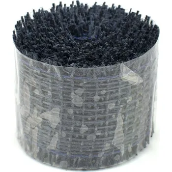 Stuha Jutová stuha tm. modrá, 4 cm x 3 m