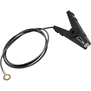 Ohradník Fencee Připojovací kabel s krokosvorkou černý 100 cm