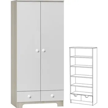 Dětská skříň Skříň N25 - Nordi II